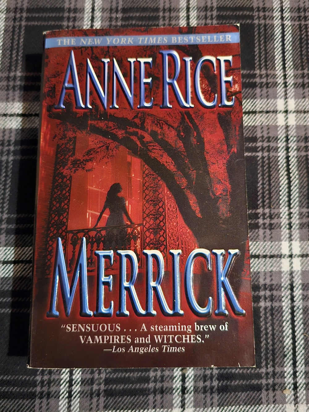 Merrick Anne Rice Paperback Book Vampire Chronicles Gothic Horror